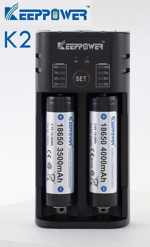 Keeppower ladegerät für - k2,