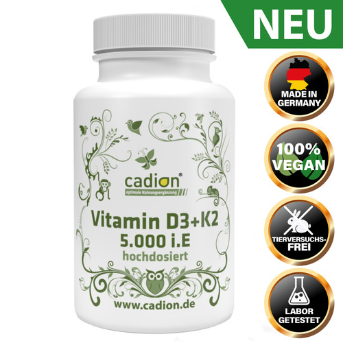 Cadion vitamin k2 mk7 - d3, +